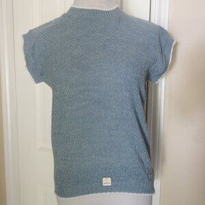 Vtg yet NWT NICOLETTE Blue Vest Sweater – Wmns L